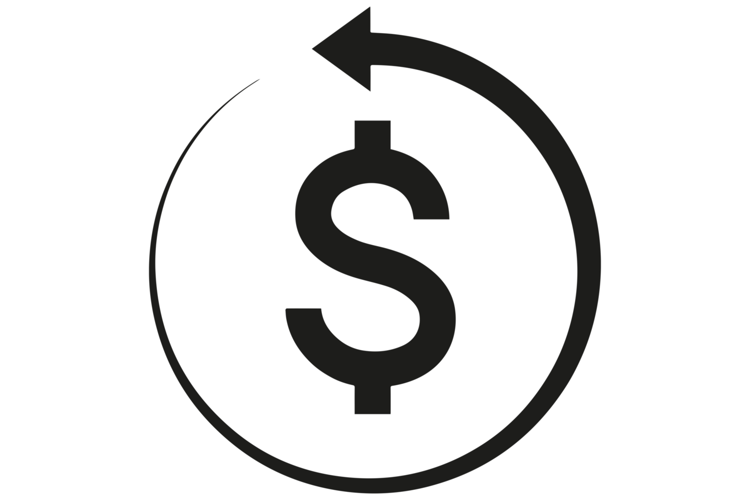 Money icon PNG on Transparent Background