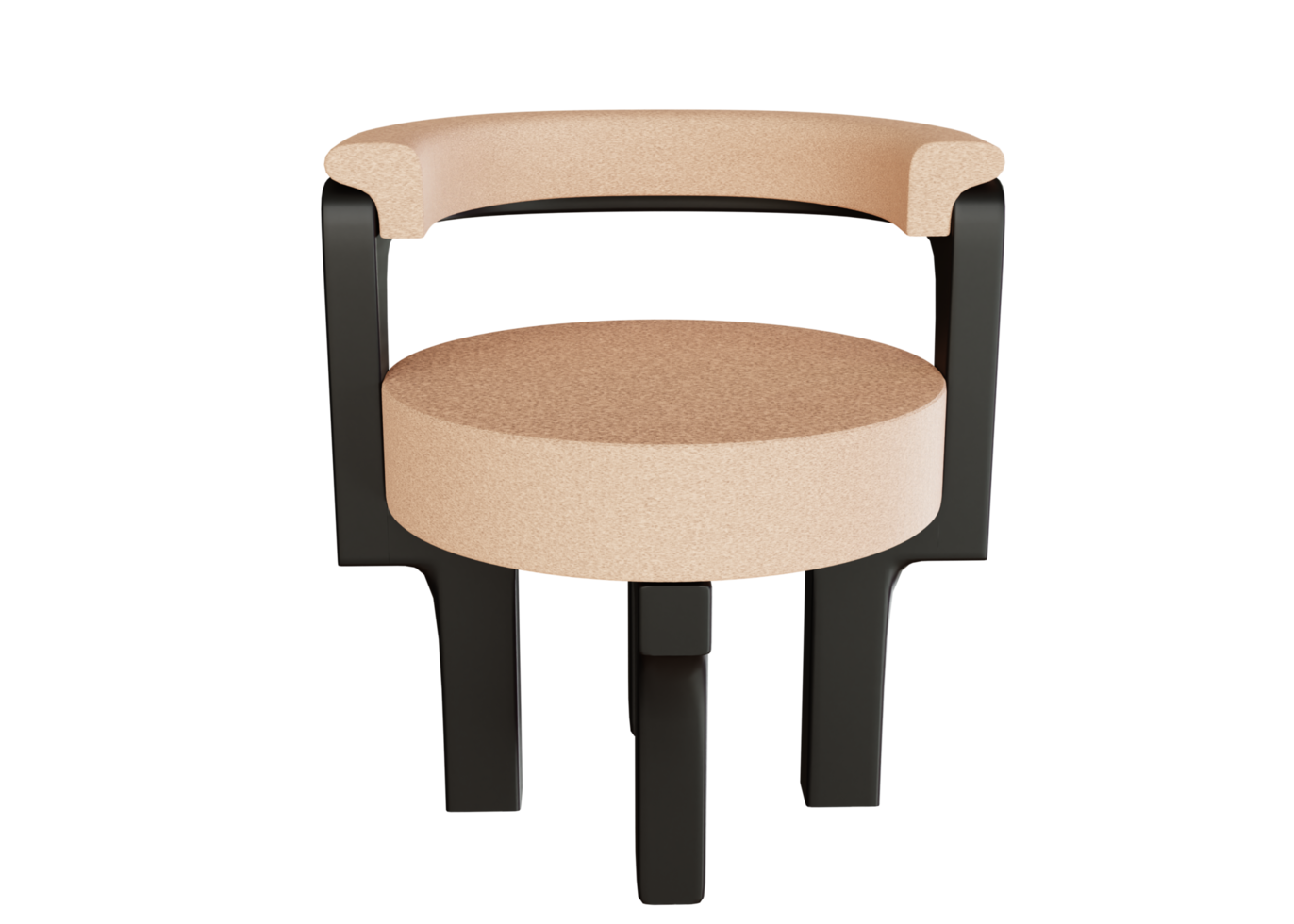 Diseño de renderizado 3d de una silla para necesidades de muebles. png