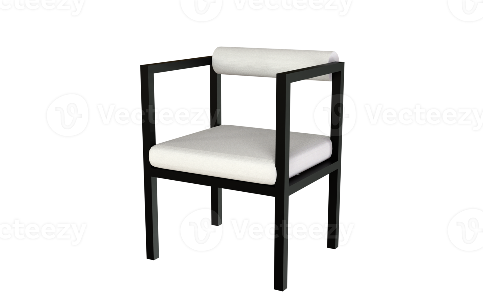 Design 3d rendering of a chair for furniture needs png