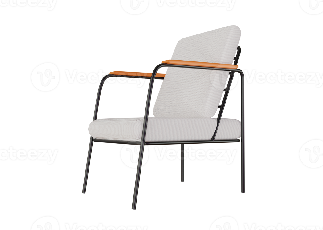 Design 3d rendering of a chair for furniture needs png