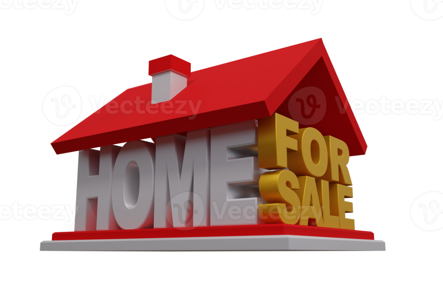 Home Investment 3D Render png