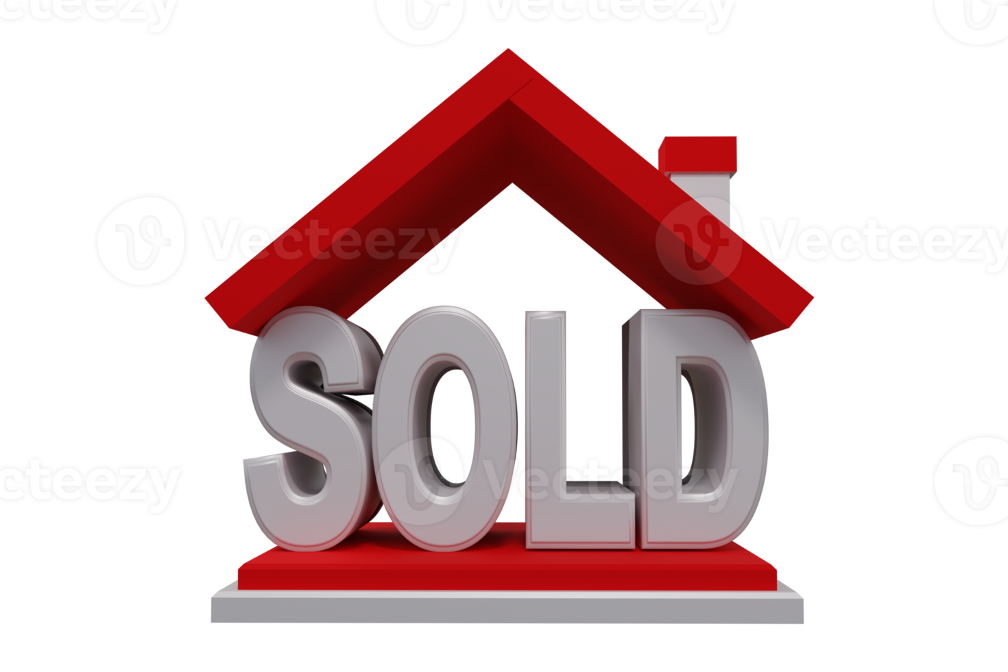 Home Investment Element 3D Render png