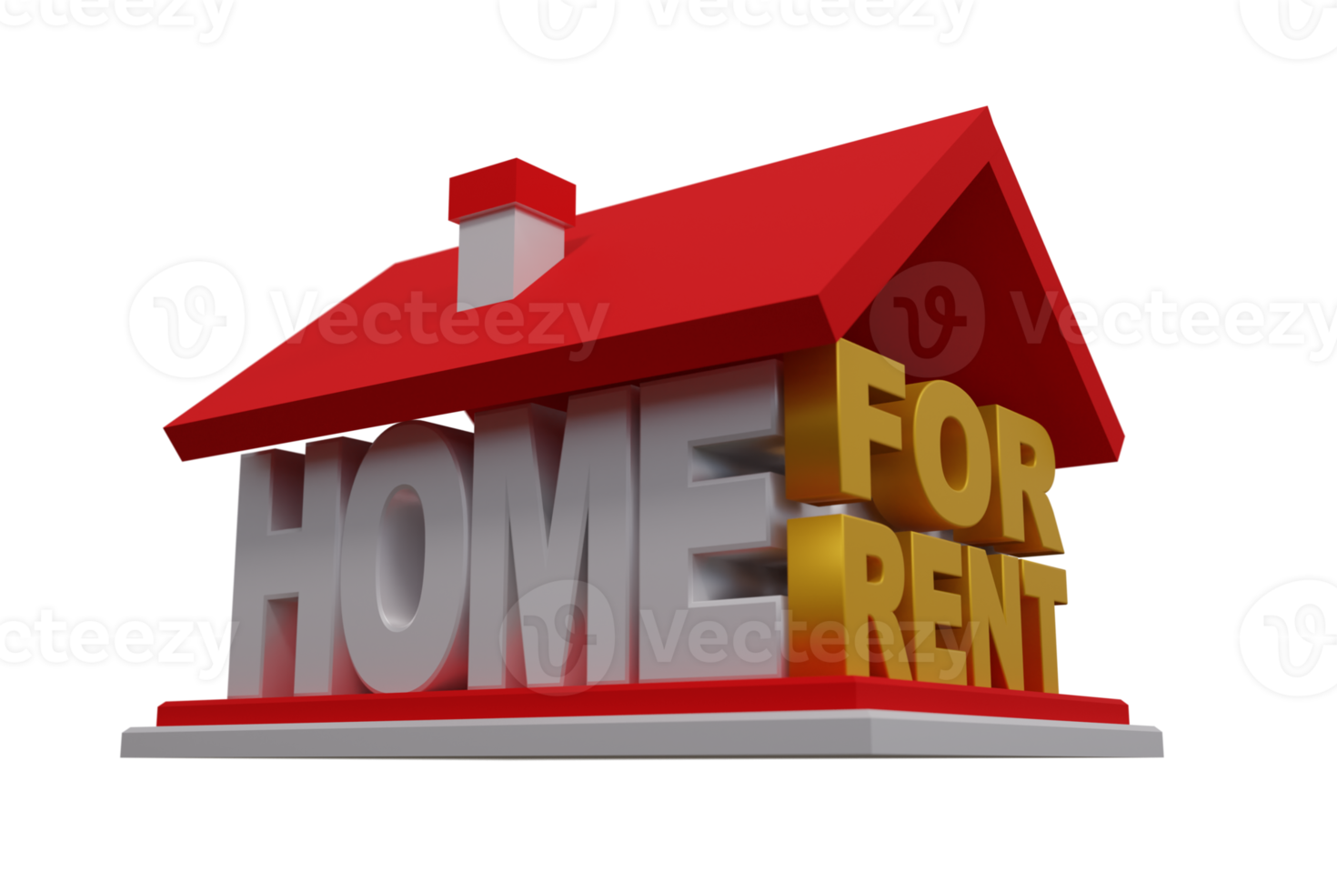 Home Investment 3D Render png
