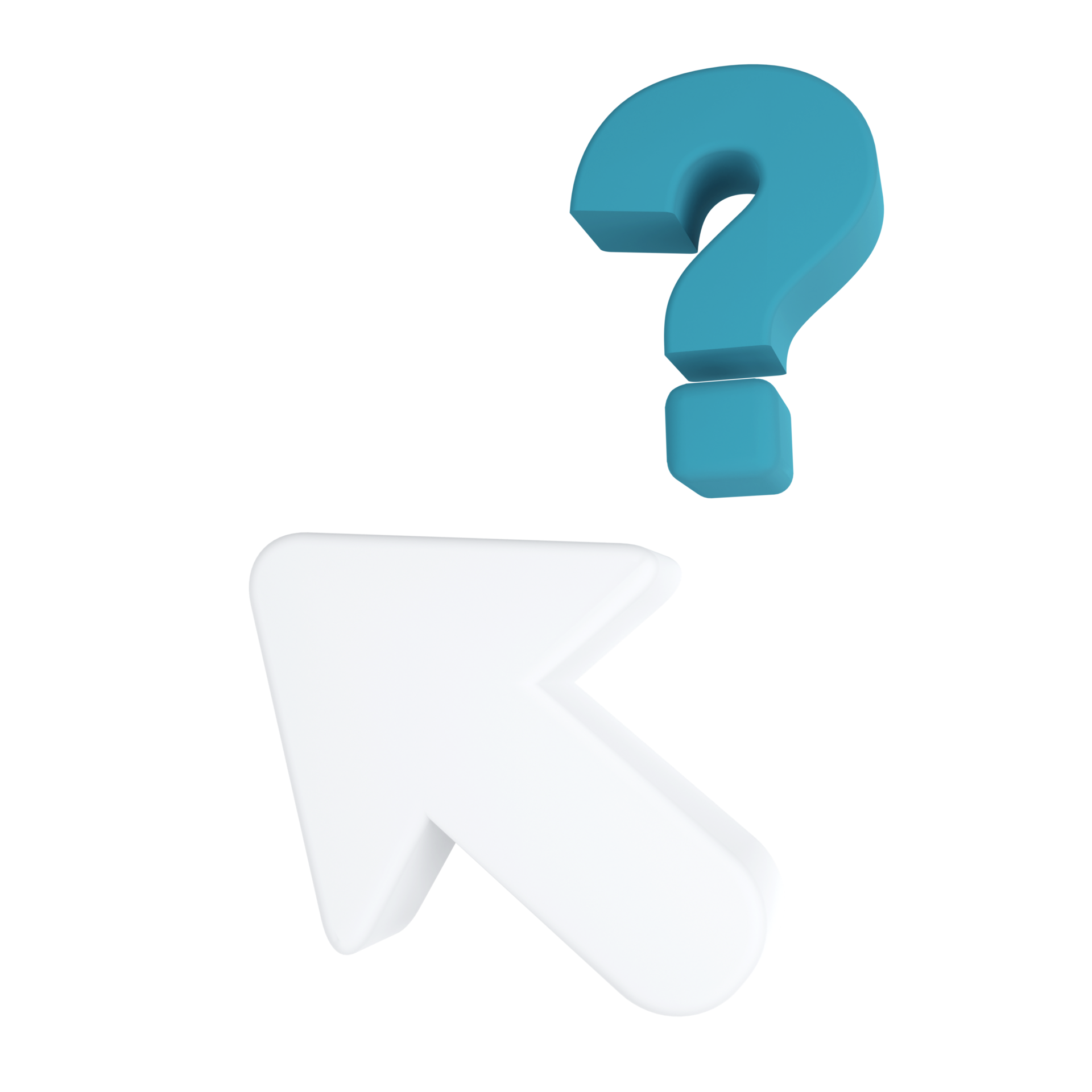 Help cursor cursor 3d rendering 17785489 png