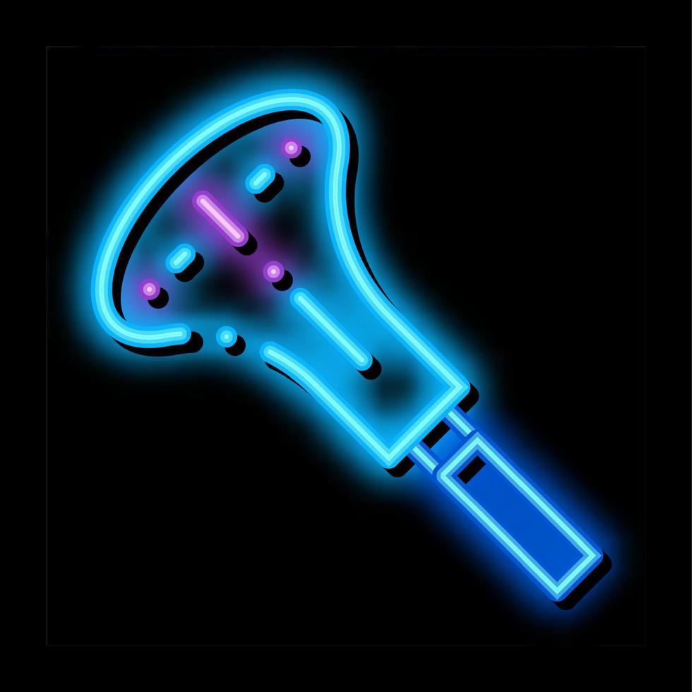 watch adjustable opener neon glow icon illustration vector