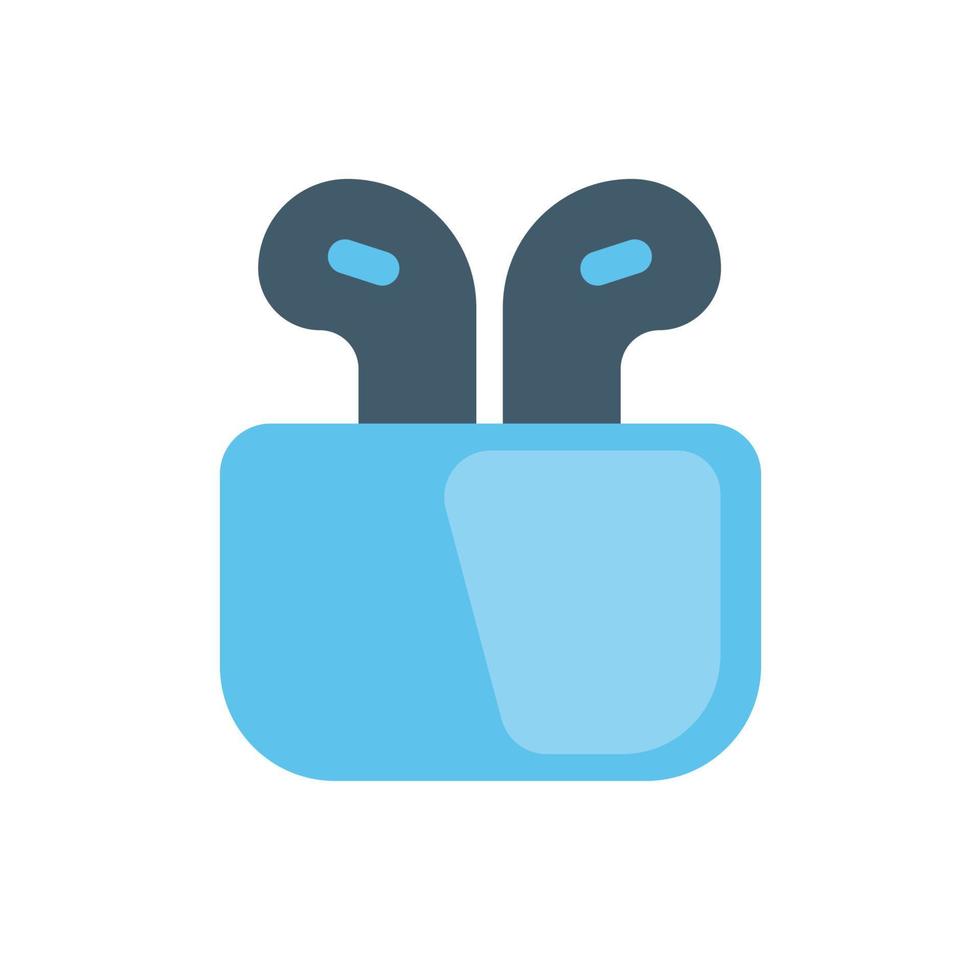 Headphone airpods icon vector