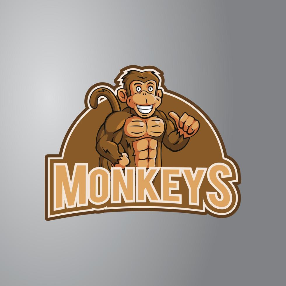 Monkeys Technology Vector