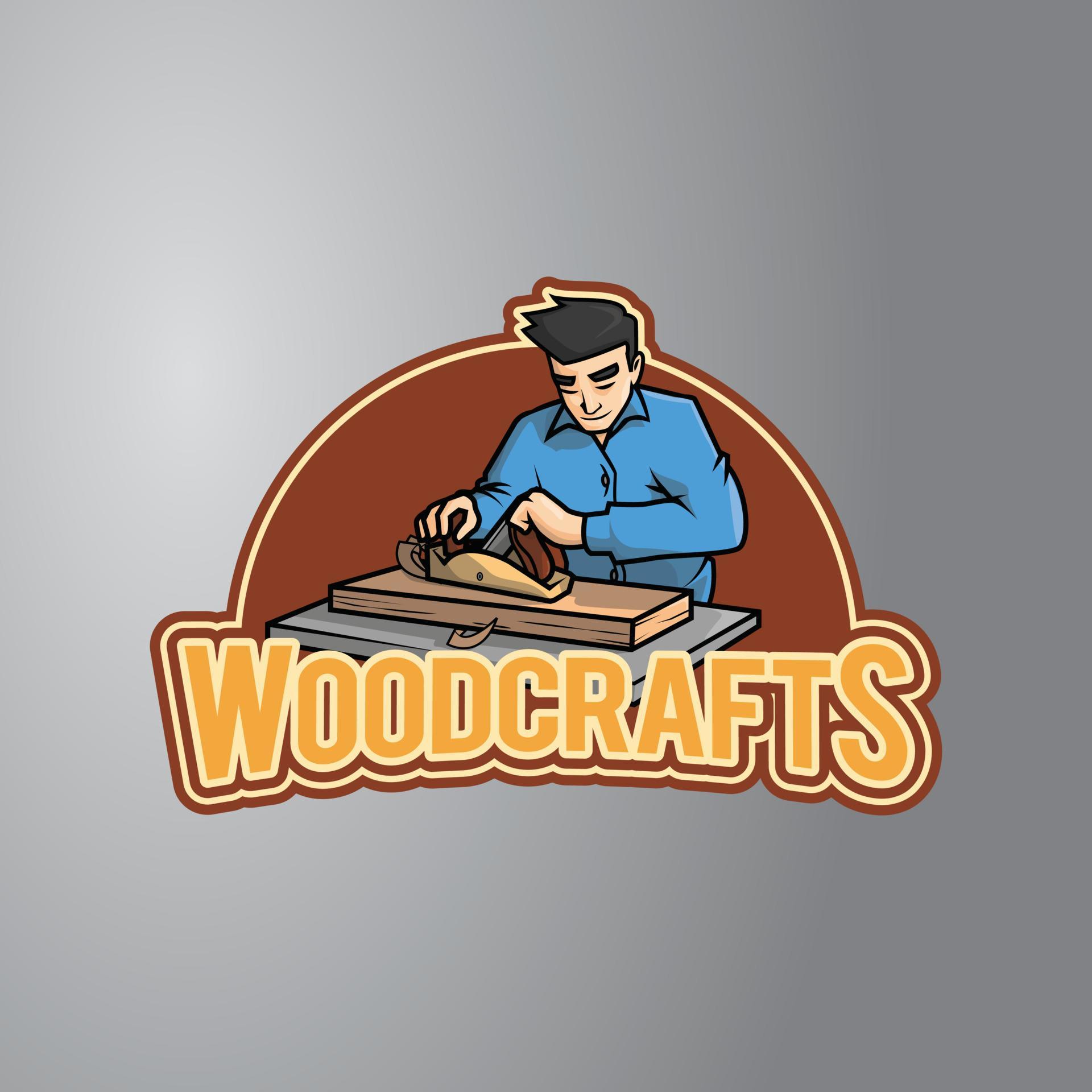 Wood Craft Design Vector 17786923 Vector Art at Vecteezy