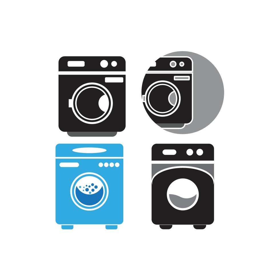 washing machine vector