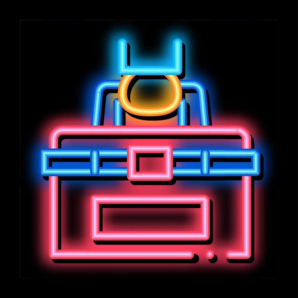 Tools for Repair neon glow icon illustration vector