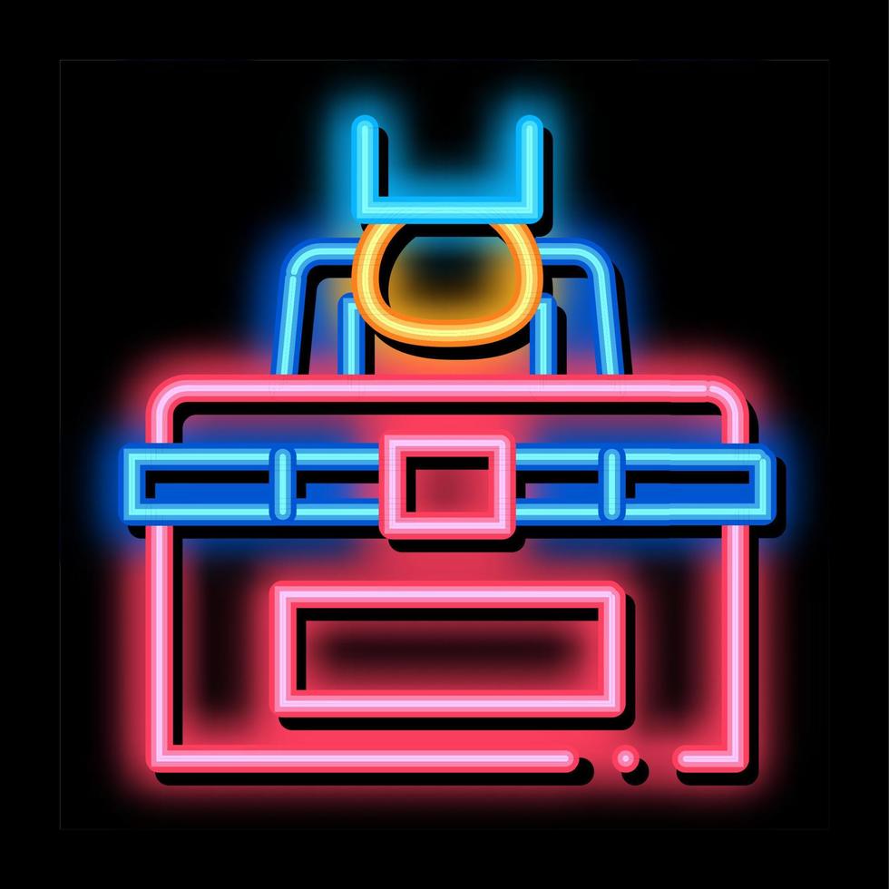 Tools for Repair neon glow icon illustration vector