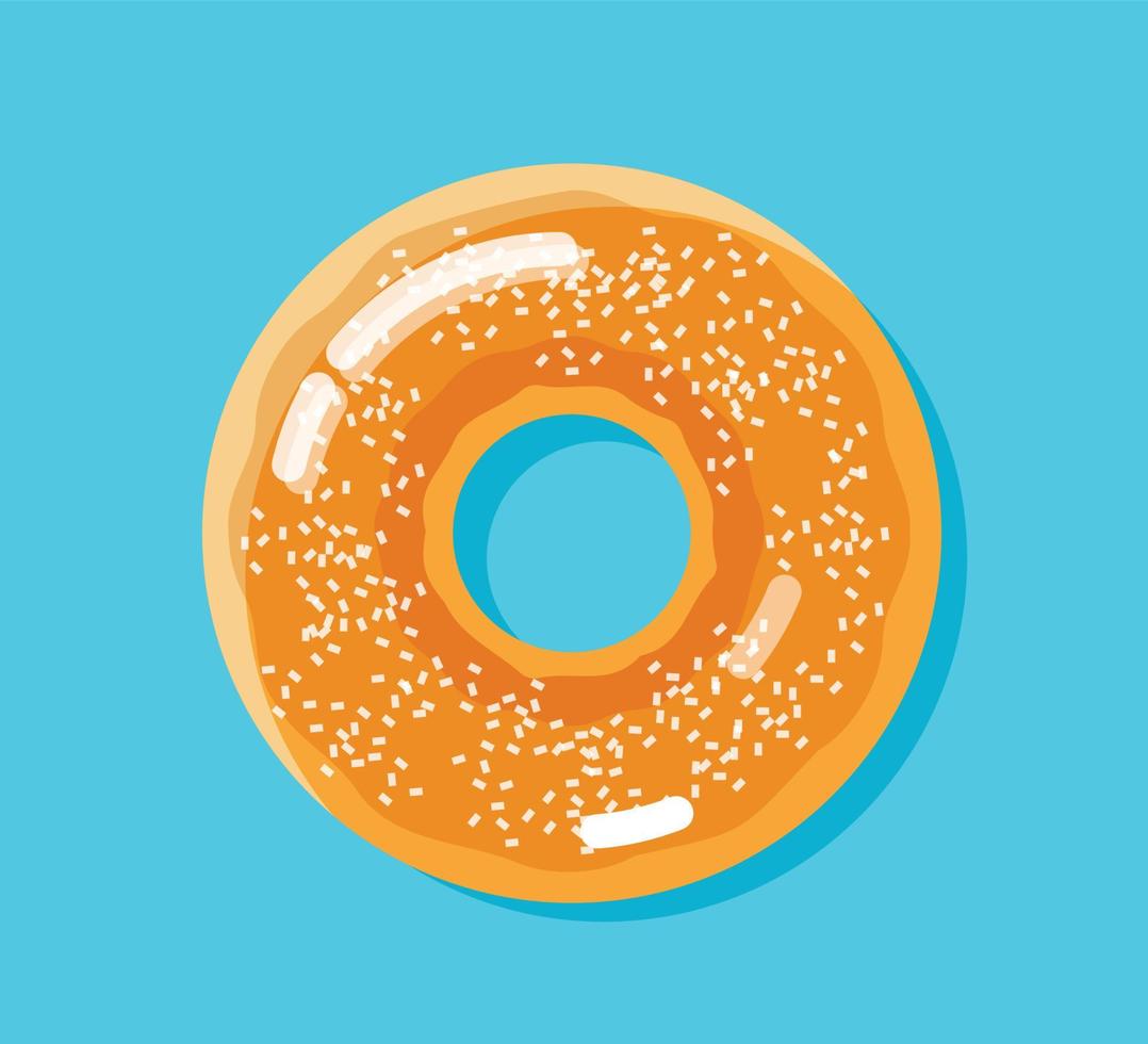 donut aislar elemento vector ilustración