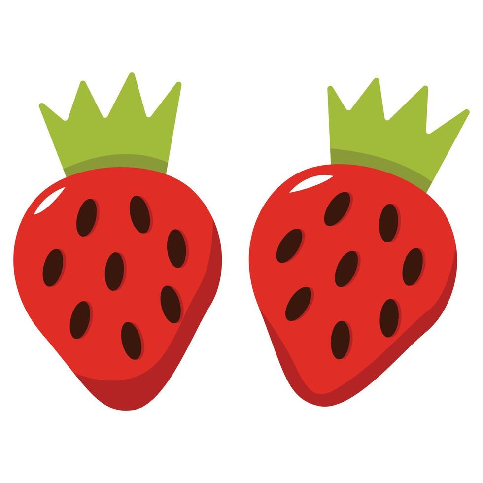 strawberry vector illustration for your design element