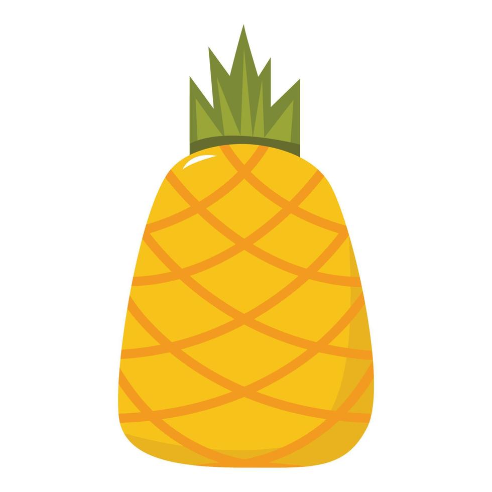 ilustración vectorial de piña para su elemento de diseño vector