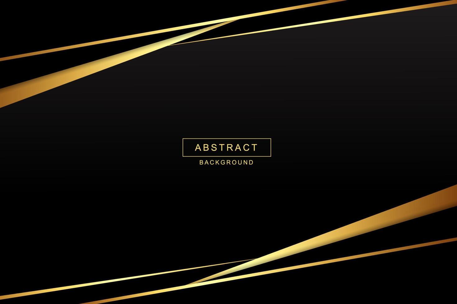 Vector luxury black and golden background
