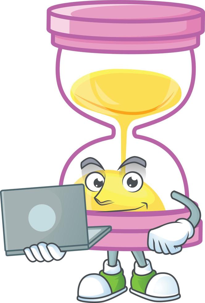 Cartoon Sandglass Vector