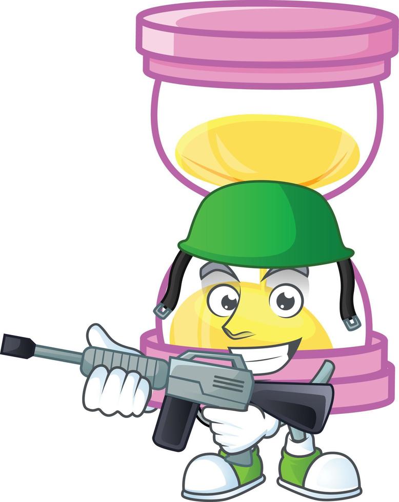 Cartoon Sandglass Vector