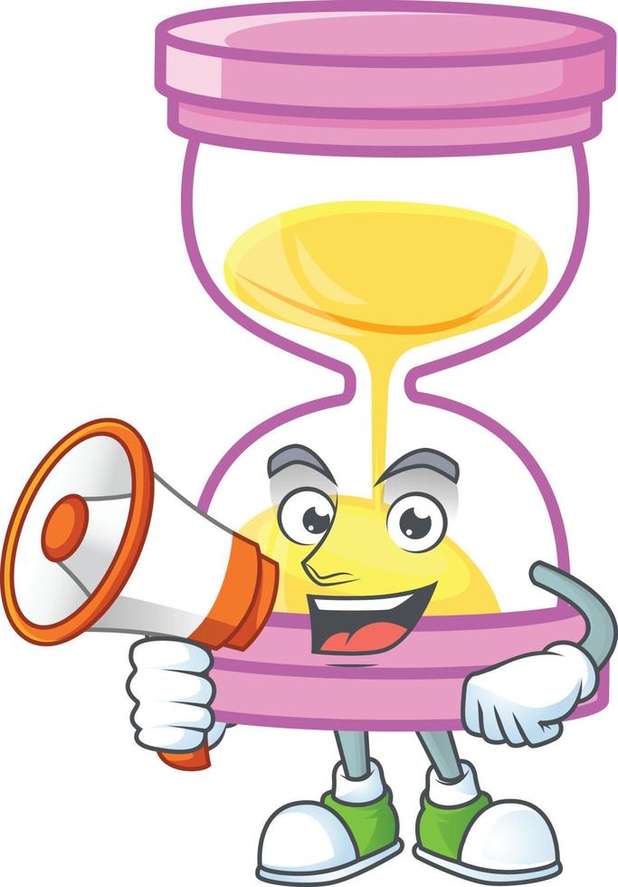 Cartoon Sandglass Vector