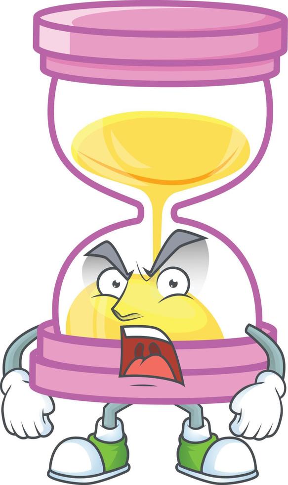 Cartoon Sandglass Vector