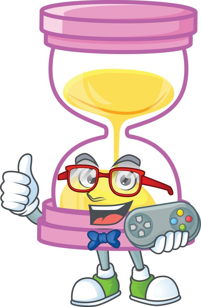 Cartoon Sandglass Vector