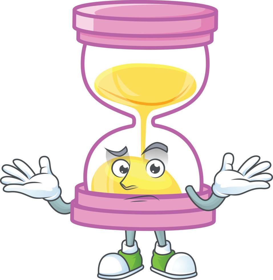 Cartoon Sandglass Vector