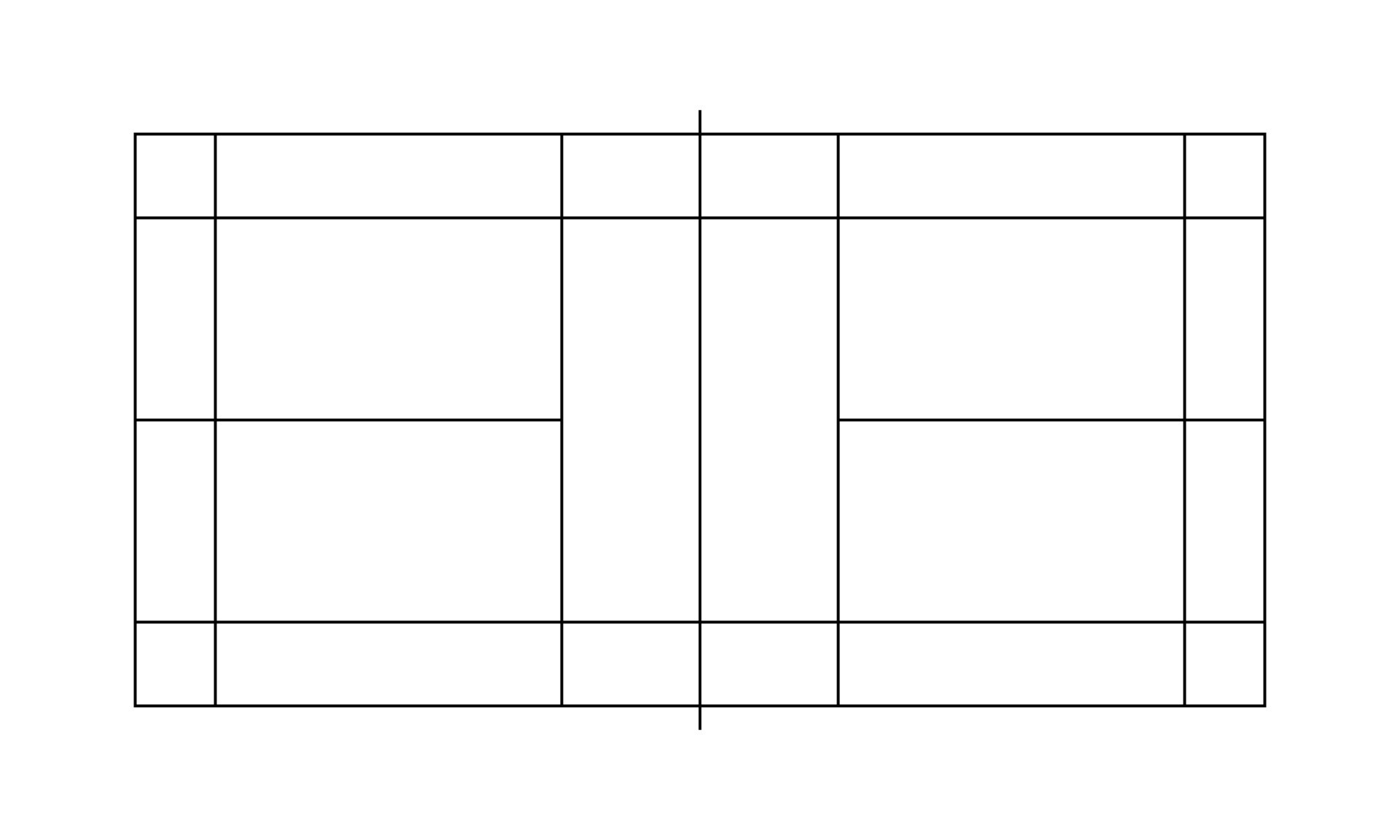 Badminton Court Diagram