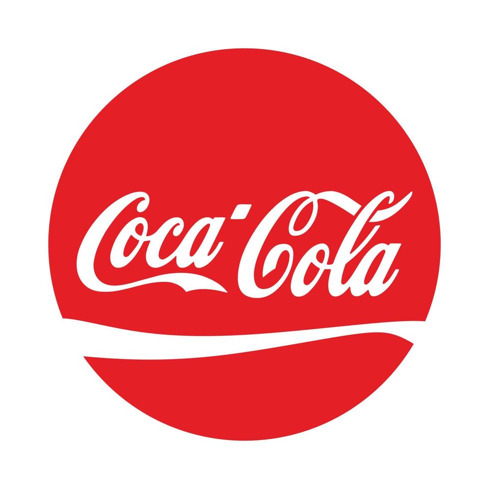 Coca Cola Logo Popular Drink Brand Logo 17792880 Vector Art At Vecteezy