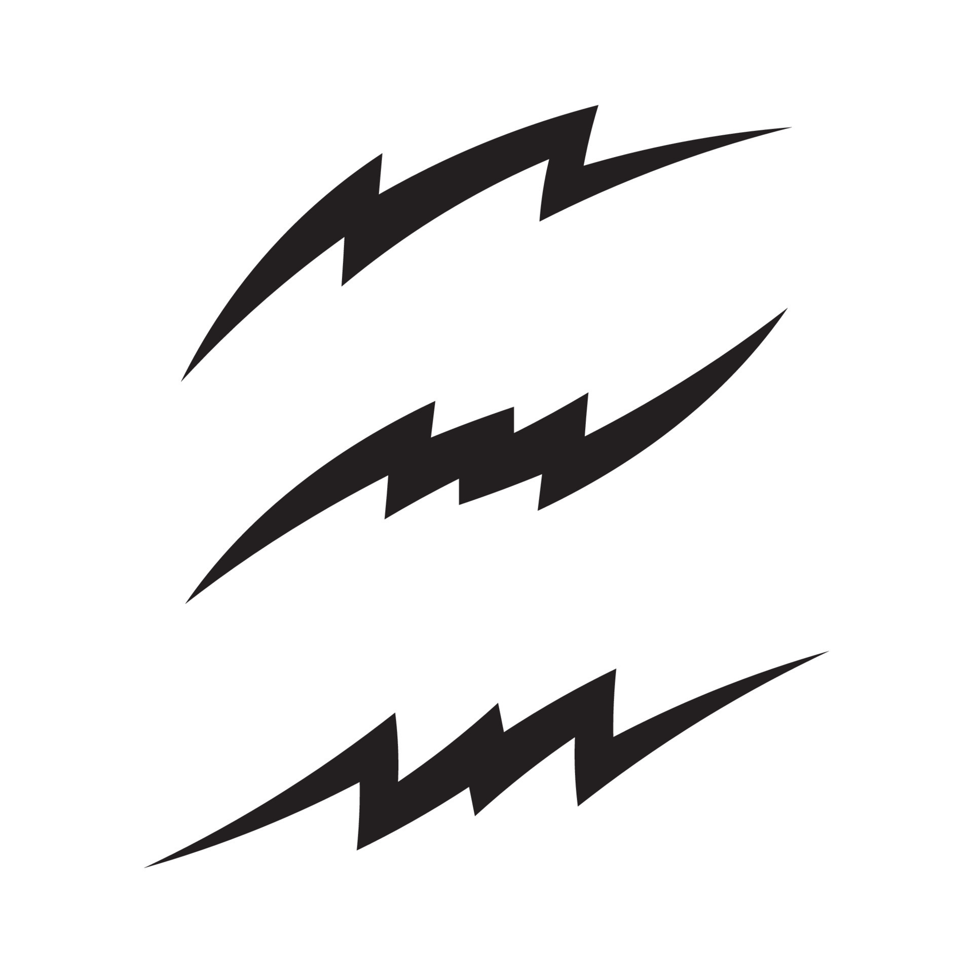 Flash Electric Logo Vector icon set illustration design template. Bolt