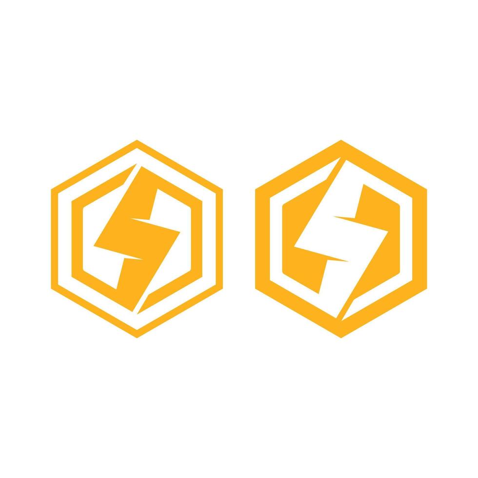Flash Electric Logo Vector icon set  illustration design template. Bolt Energy Icon.electric logo flash vector bolt