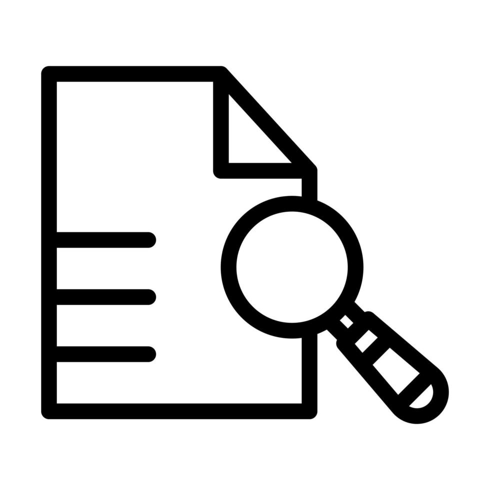 Case Study Icon Design vector