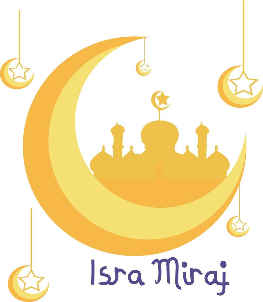 Isra and Mi'raj Vector