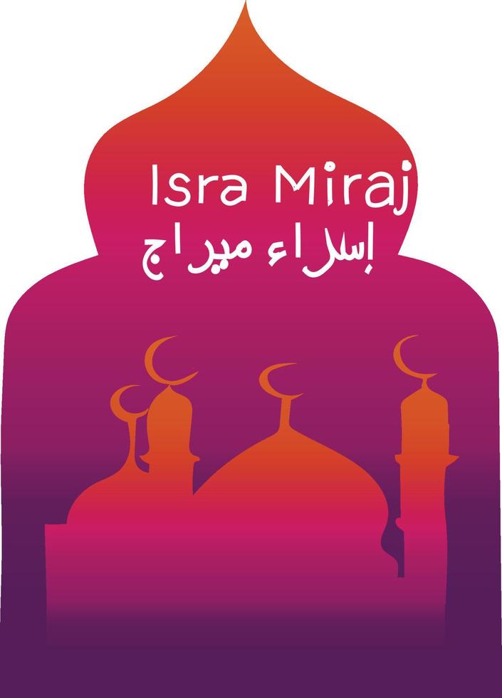 Isra Isra Miraj vector