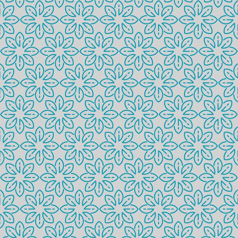 Seamless Flower Pattern. It can be used for Background, wallpaper, etc. vector