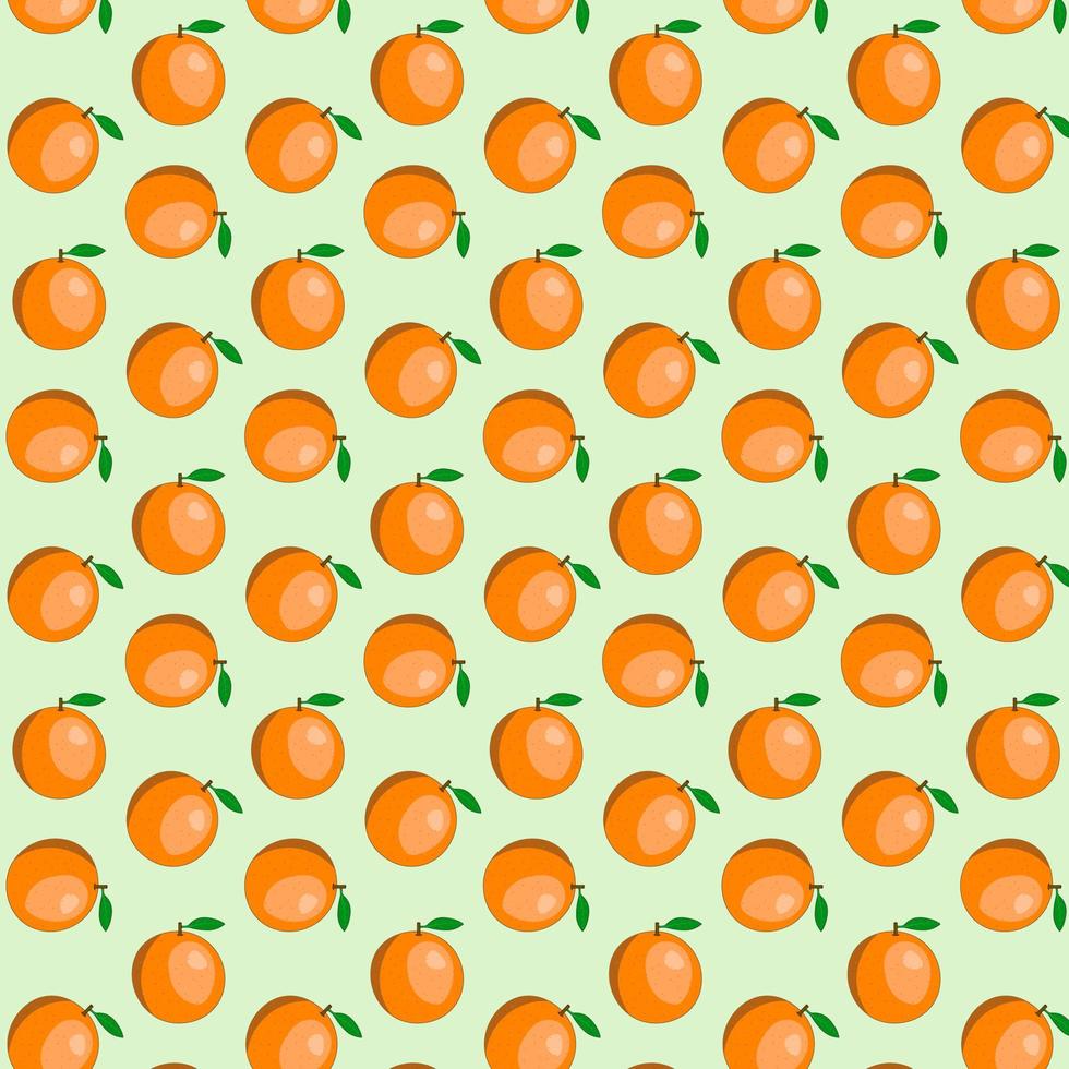 Seamless Orange Pattern. It can be used for Background, wallpaper, etc. vector