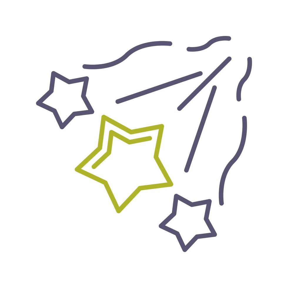 Falling Stars Vector Icon