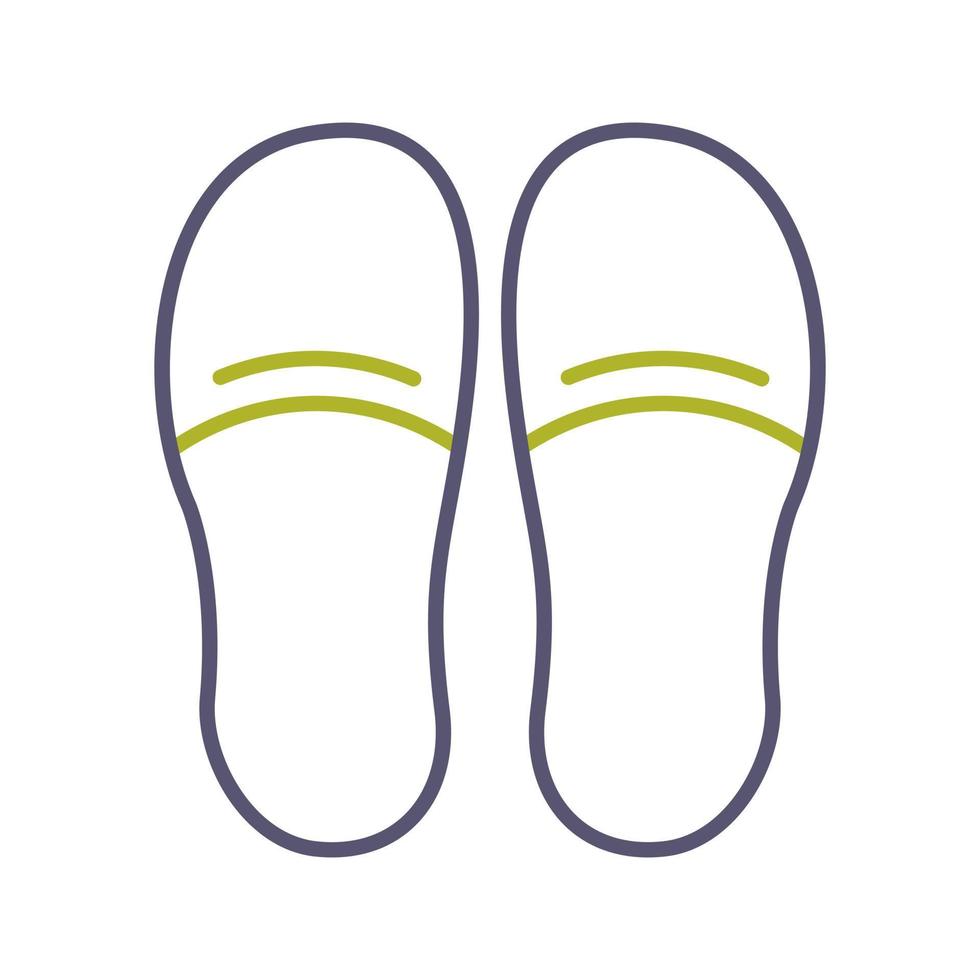 Slippers Vector Icon