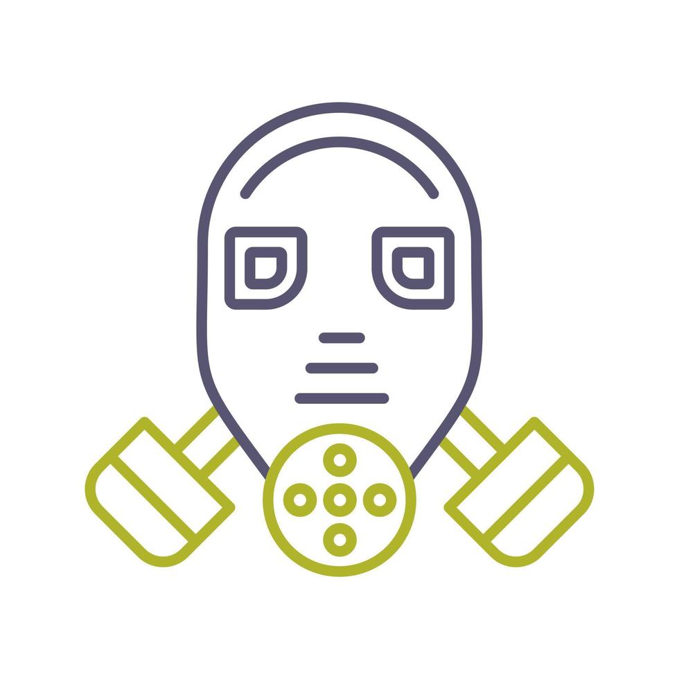 Gas Mask Vector Icon