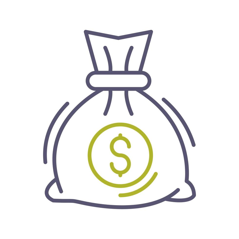 Money Bag Vector Icon