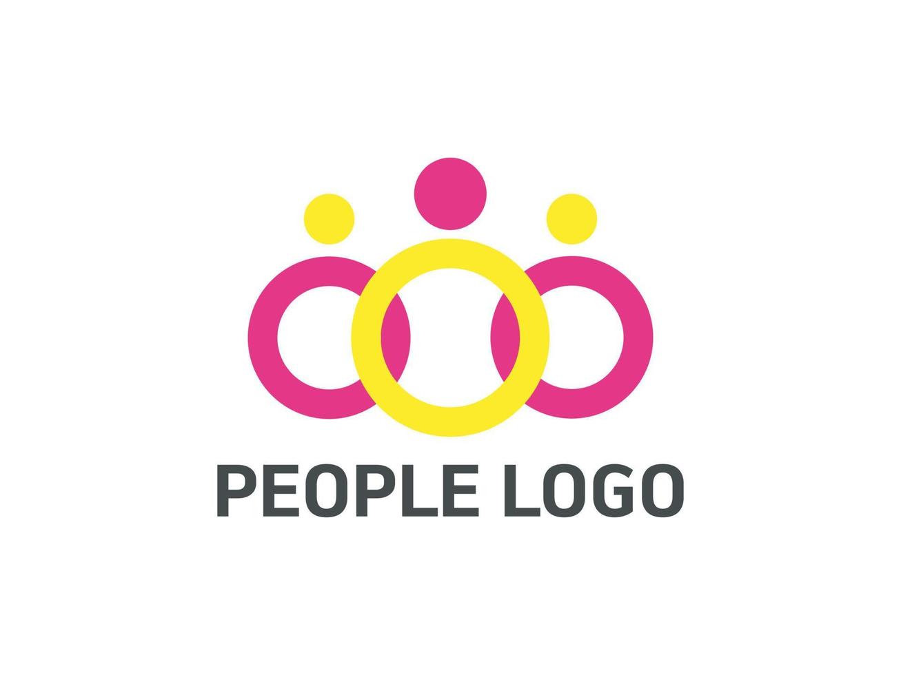 people unity logo vector