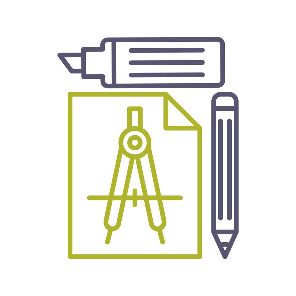Study Tools Vector Icon