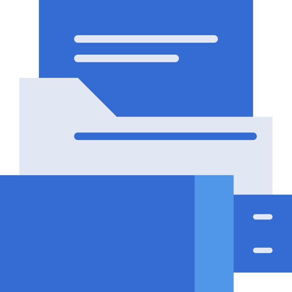 Flashdrive technology icon with blue duotone style. Computing, diagram, download, file, folder, graph, laptop . Vector illustration