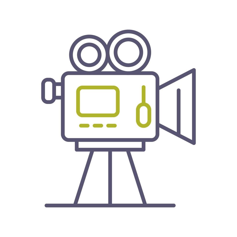 Movie camera Vector Icon