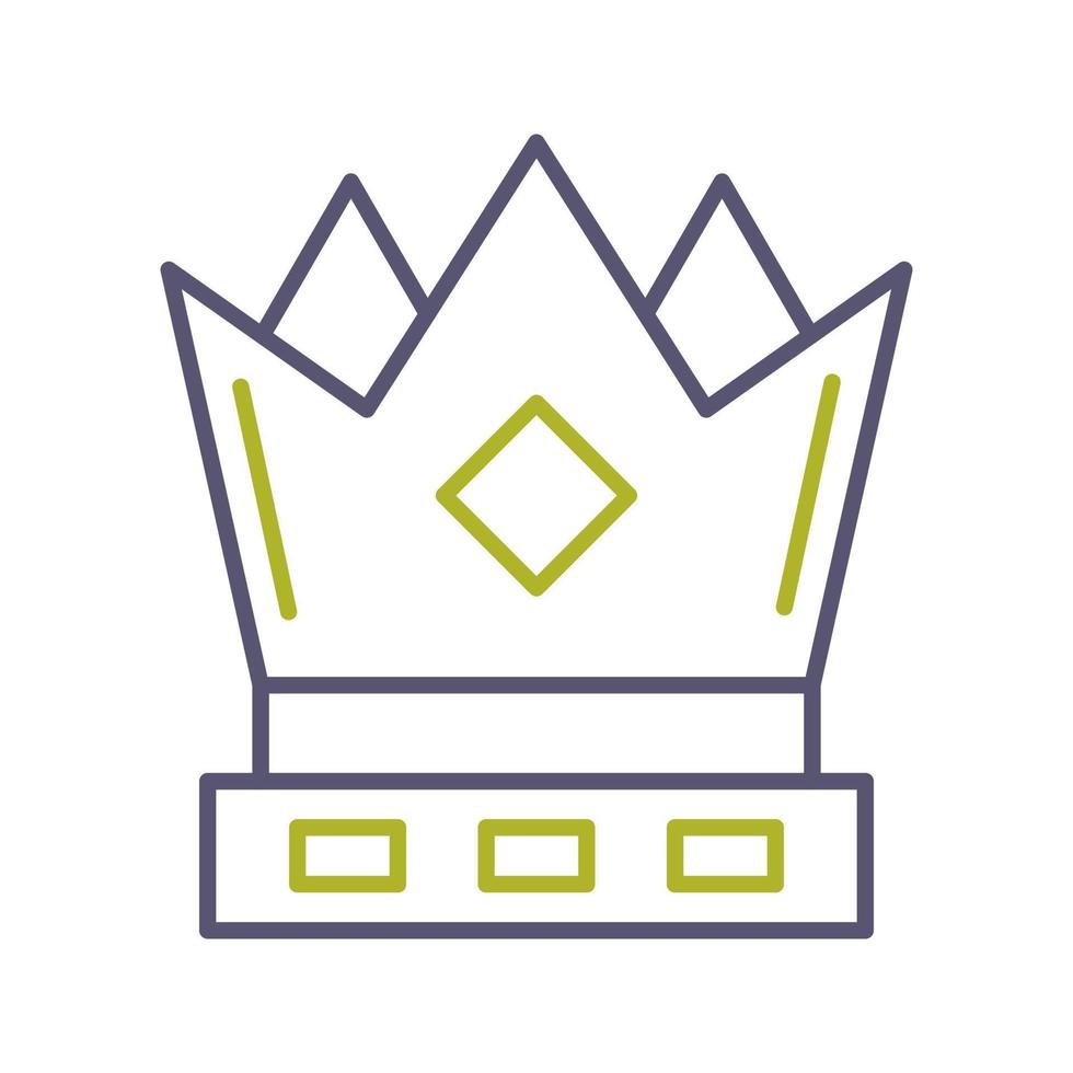 icono de vector de corona