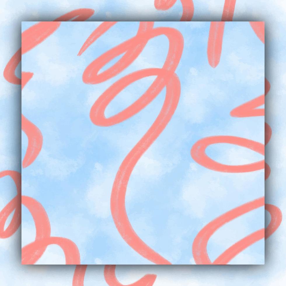 Moving colorful lines of abstract background vector