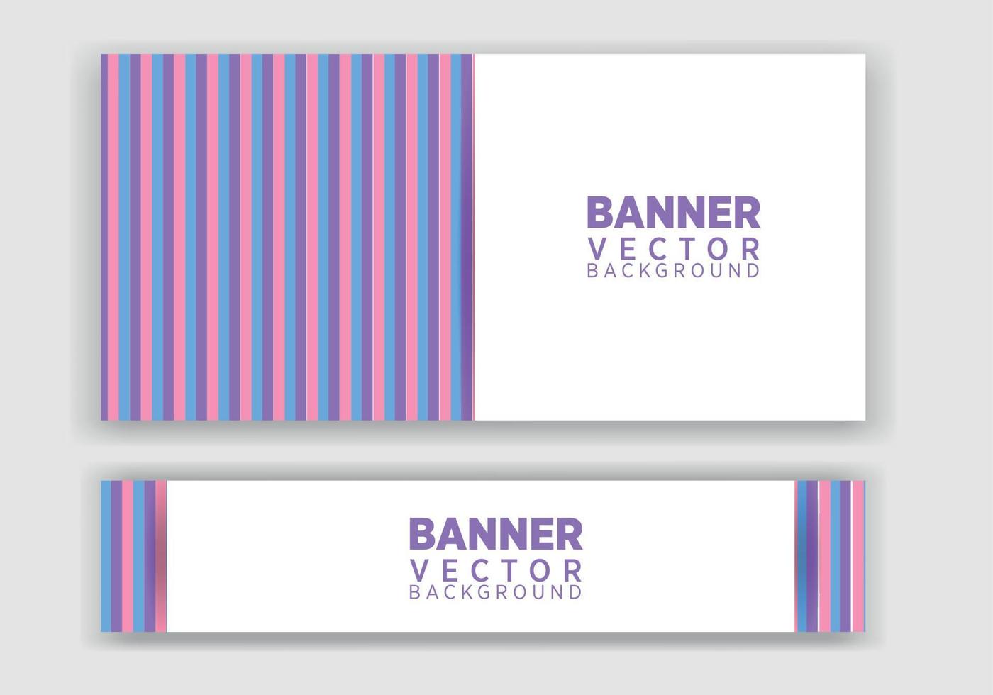 Vector abstract graphic design Banner. Vector horizontal banner template, abstract design.