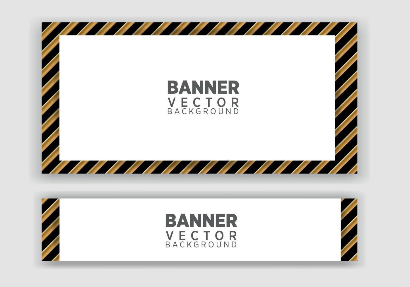 banner de diseño gráfico abstracto vectorial. plantilla de banner horizontal vectorial, diseño abstracto. vector