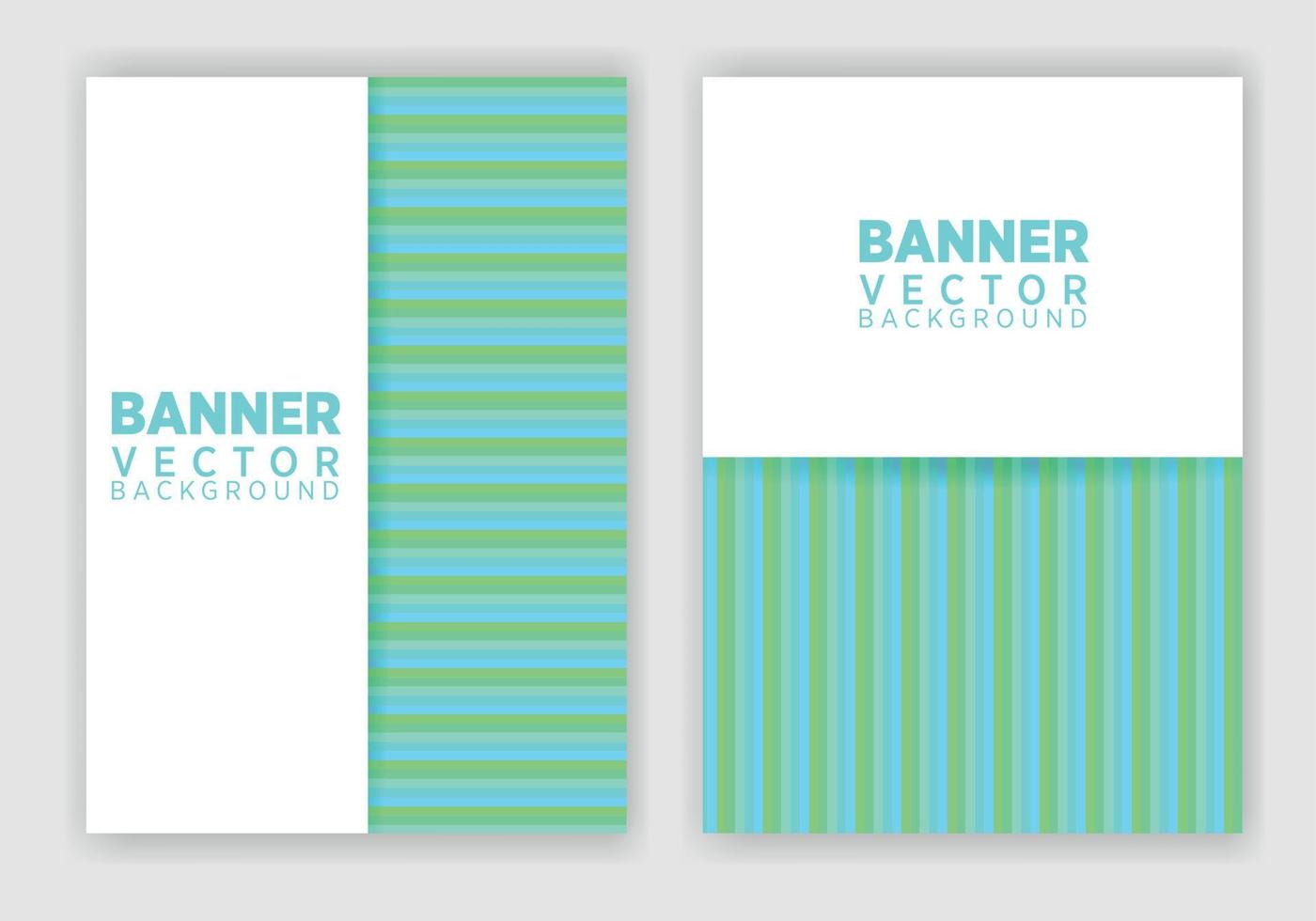set of creative web banners of standard size with a place for text. Business ad banner. Poster and banner design template. vector