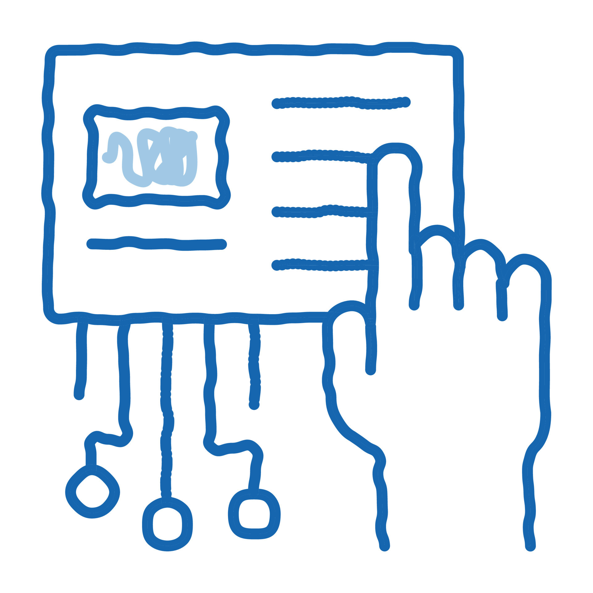 safe code set doodle icon hand drawn illustration 17802266 Vector Art ...