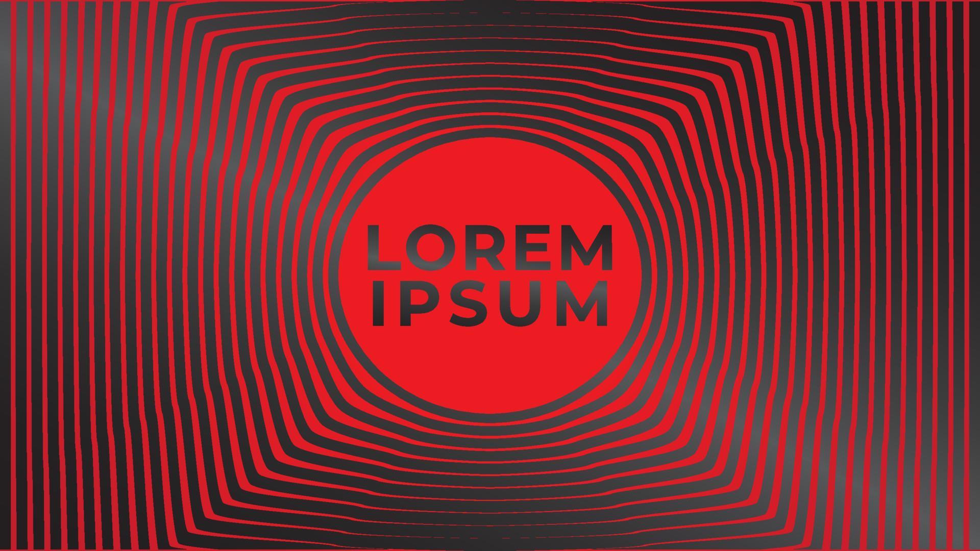 Circular Red Stripe Line. Abstract background Design Template 17802736