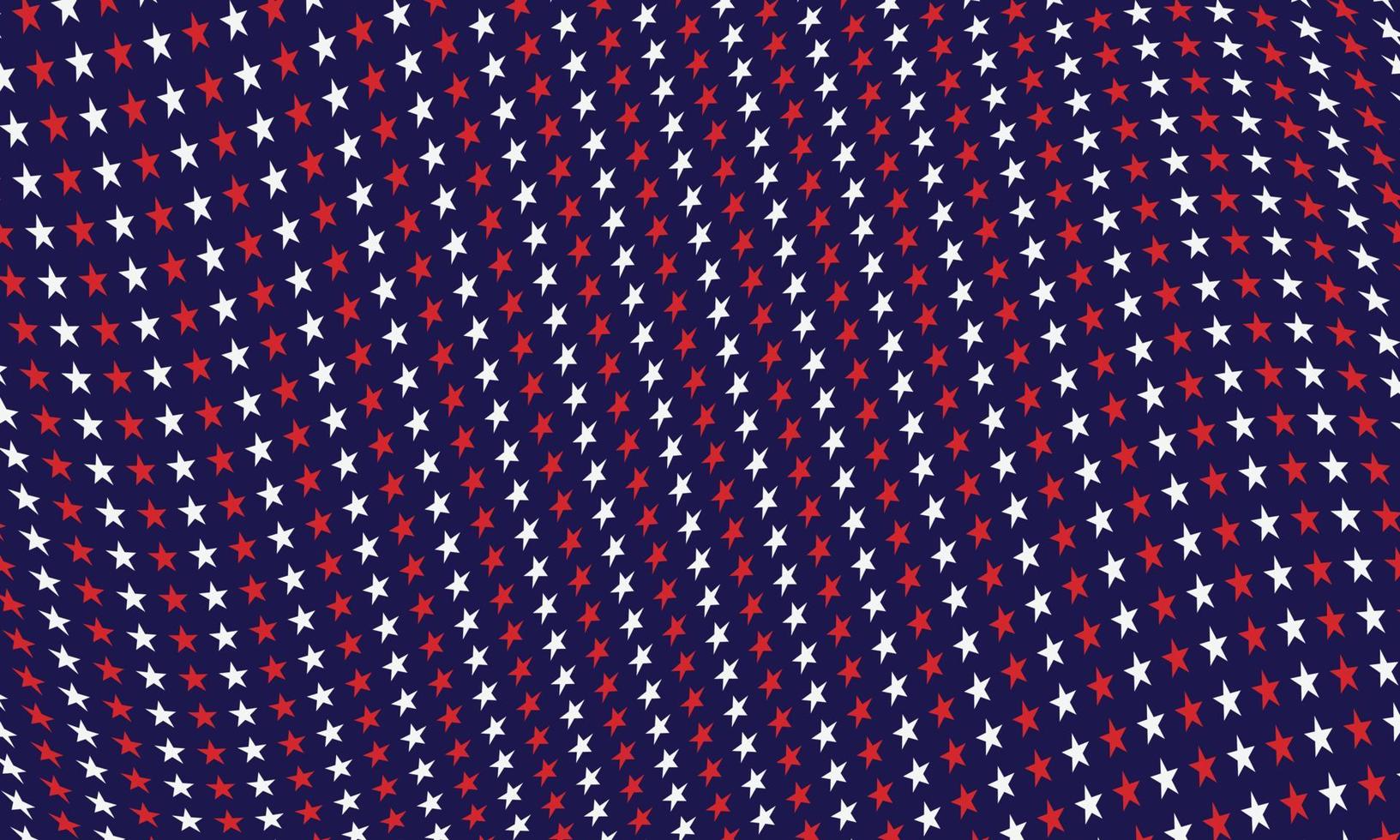 American flag seamless pattern. American patriotic background. Independence day background. vector